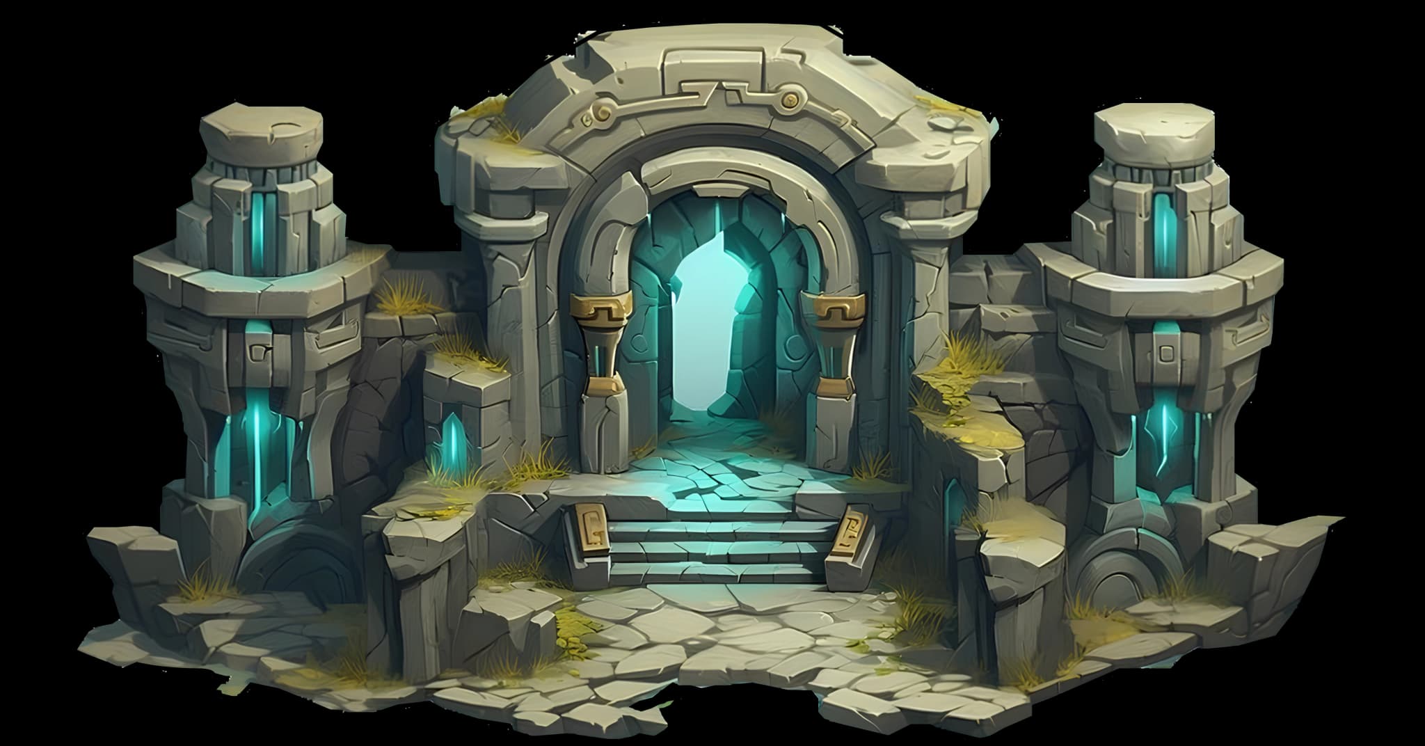 3d fantasy scene